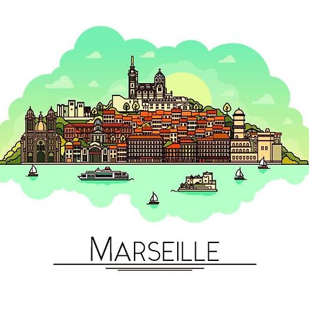Boulevard De La These Marseille Apartman Kültér fotó