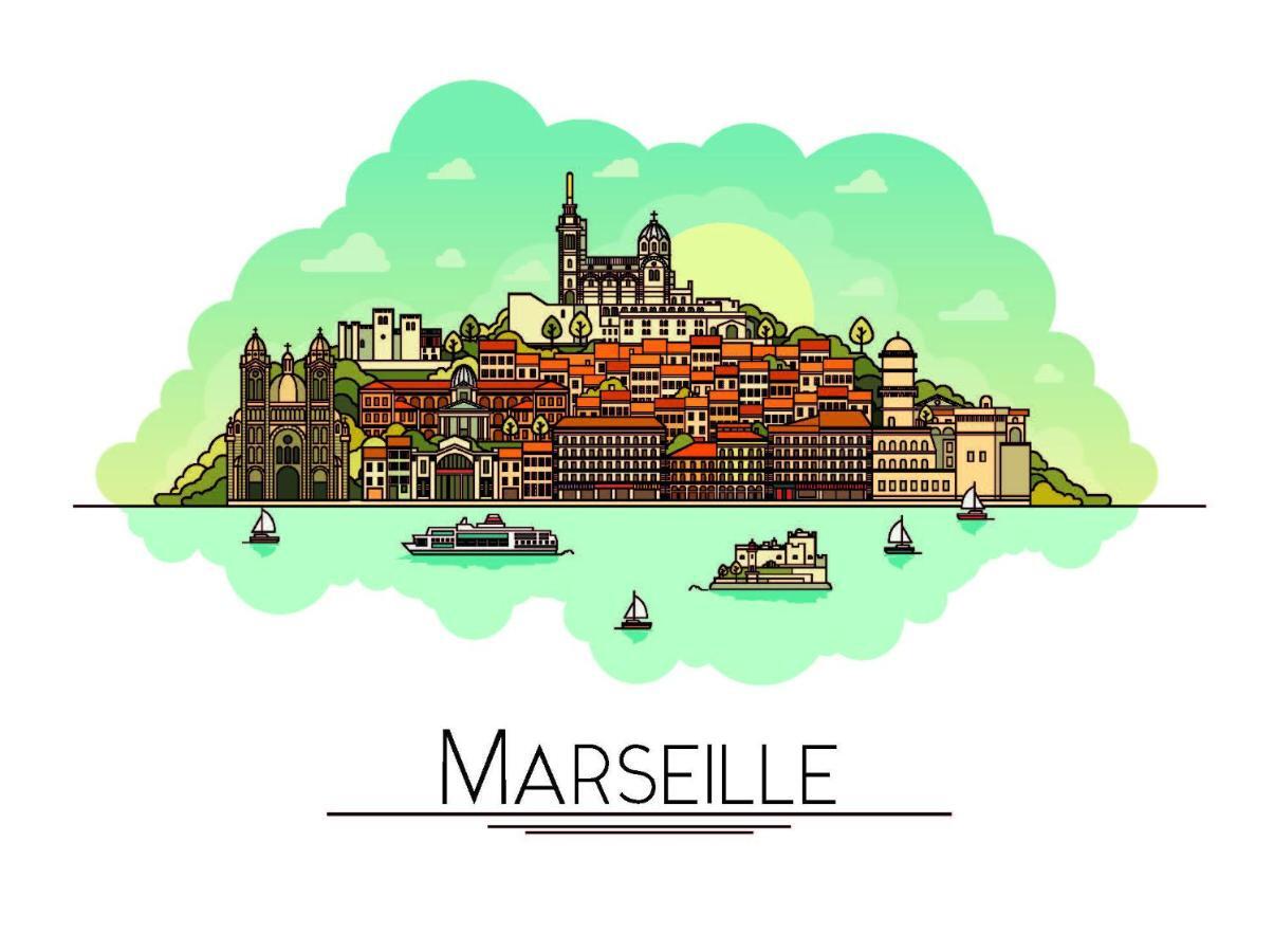 Boulevard De La These Marseille Apartman Kültér fotó
